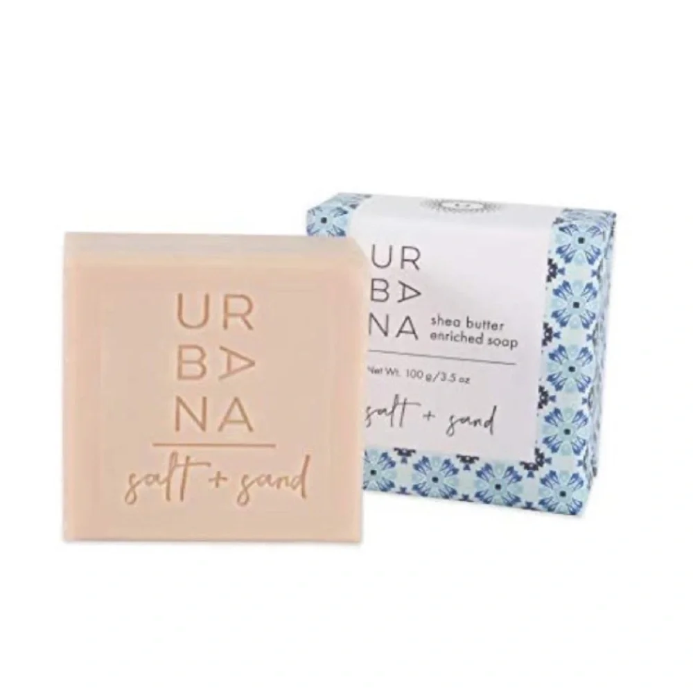 Urbana Shea Butter Hand & Body Soap in Salt + Sand 3.5 OZ